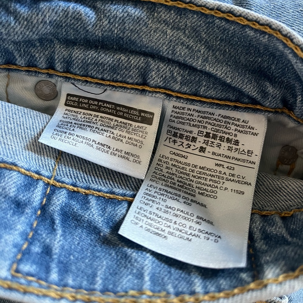 Levi’s 511 Ripped Jeans Size 32/32 - Picture 6 of 6